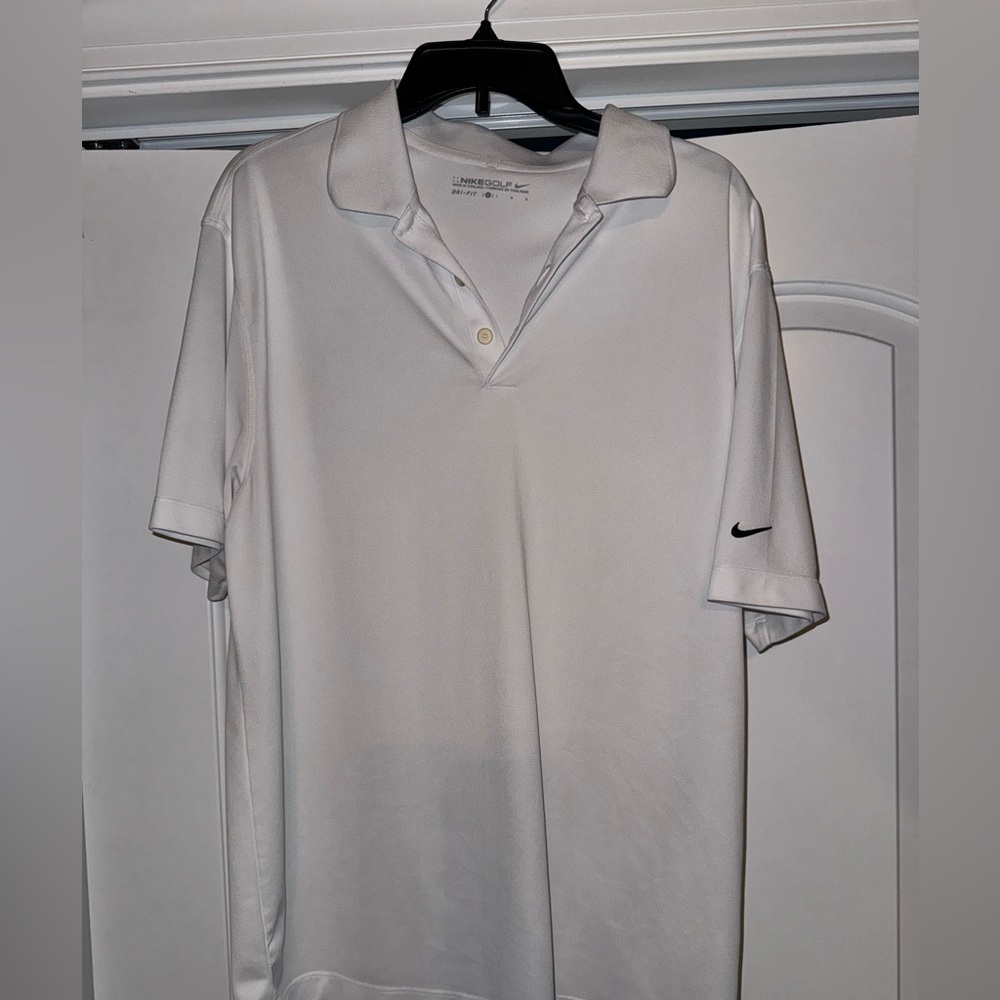 Nike golf polo white large men’s
